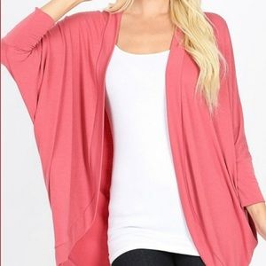 NWOT ➕Size Zenana Cocoon Wrap Cardigan